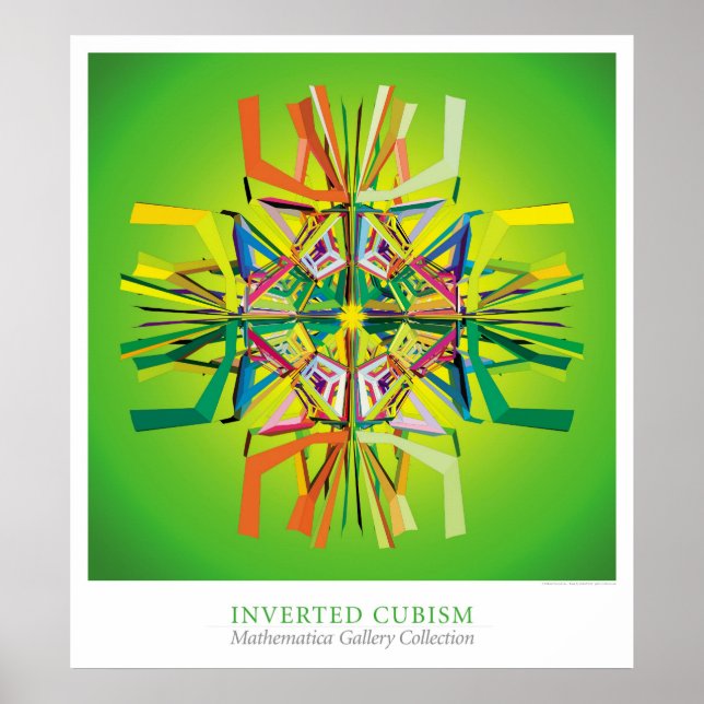 Inverterad kubism poster (Framsidan)