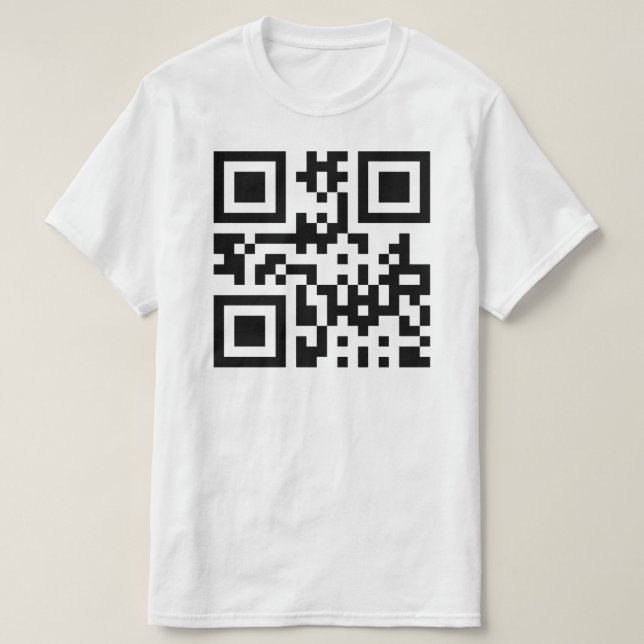Inverterad ☻ Lycklig Ansikte - QR-kod Tröja (Design framsida)