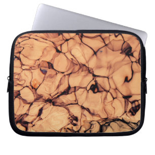 Inverterad mousserande blå Vatten Laptop Sleeve