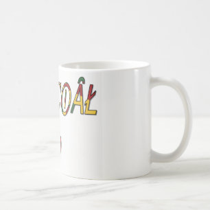 Inverterad "OFFICIELL female Symbol Art Skriv ut Kaffemugg