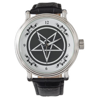 Inverterad pentagram armbandsur