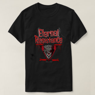 Inverterad röd triangel keffiyeh t shirt
