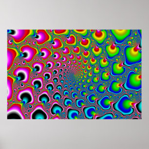 Inverterad Spiral Poster