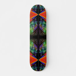 Inverterad triangulär prisma 2 mini skateboard bräda 18,5 cm