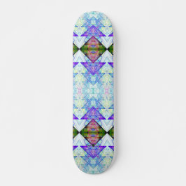 Inverterad triangulär prismakvist mini skateboard bräda 18,5 cm