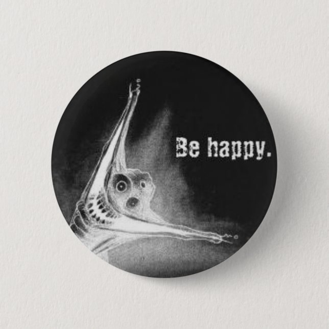 Inverterade Grinsen Knapp (Framsida)