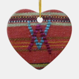 Inverterade v julgransprydnad keramik