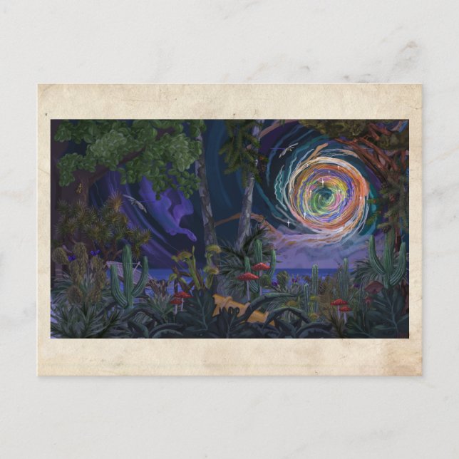 Invertiverat skydd - vykort (Framsida)