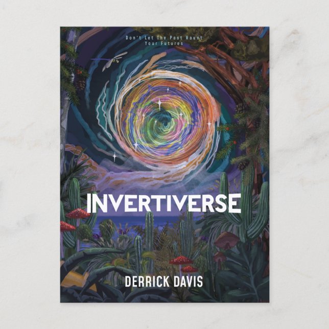 Invertiverse Novel Cover - vykort (Framsida)