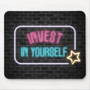 Investera i ditt eget Neon-tecken Musmatta