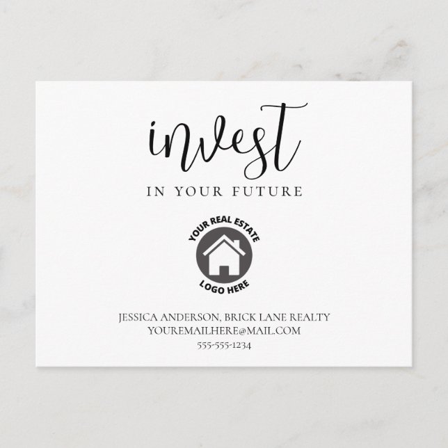 Investera i ert framtida jordbruk i Gods Vykort (Framsida)