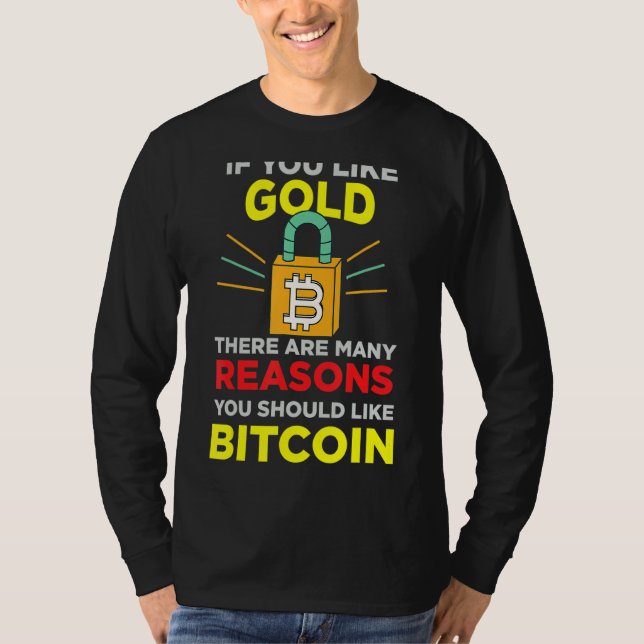 Investera i förmögenhetskryptovaluta Trend Money T Shirt (Framsida)