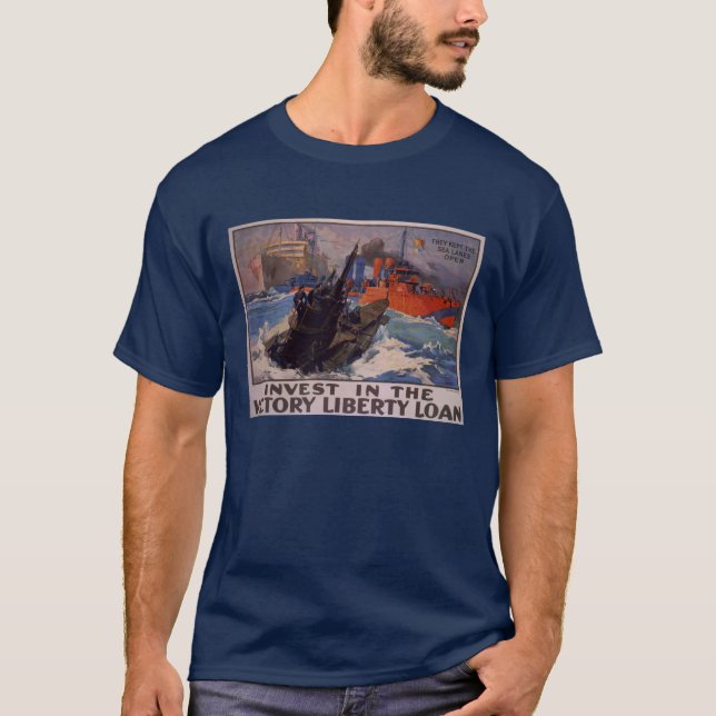 Investera i Victory Libert Loan T-shirt (Framsida)