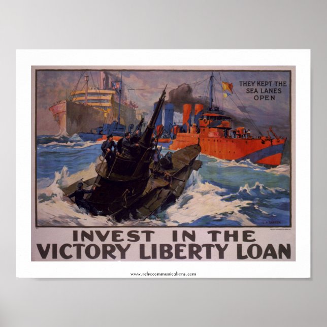 Investera i Victory Loan Poster (Framsidan)
