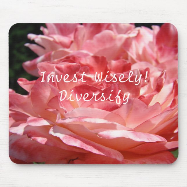 Investera klokt! Diversifiera Rosa rosblomma musma Musmatta (Framsidan)