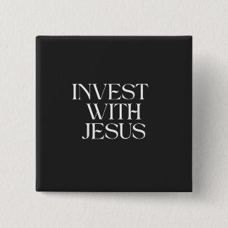 Investera med Jesus-knapp Knapp