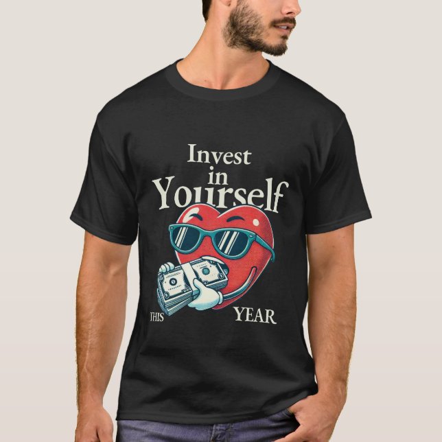 Investera själv i år t shirt (Framsida)