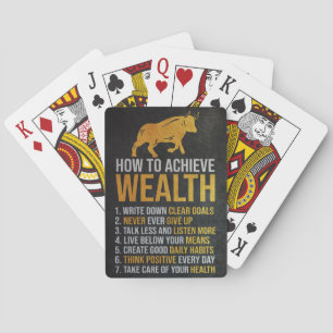 Investerare hur man uppnår rikedom casinokort