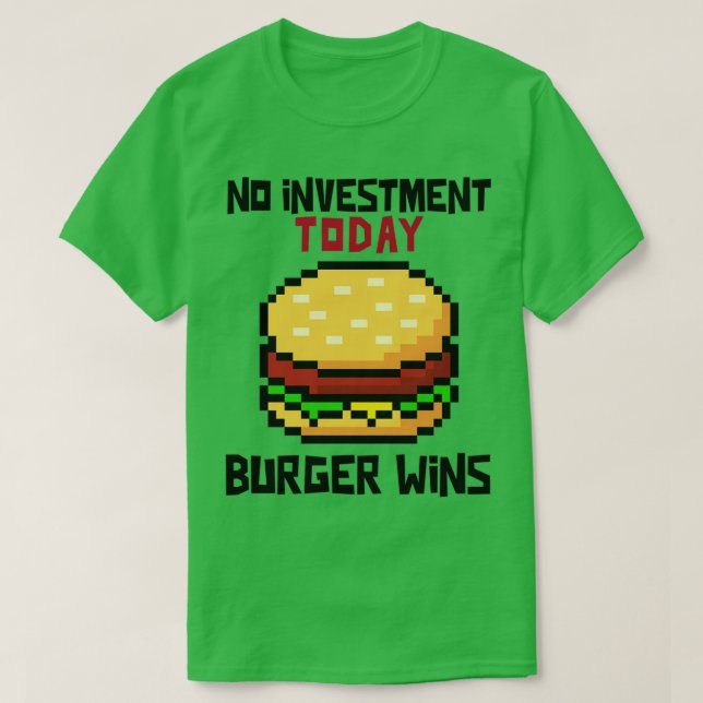 Investeringsburger Vins Finance T Shirt (Design framsida)