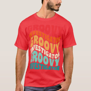 Investigator Vintage Retro 60s 70:s 80-tal Vibes T Shirt