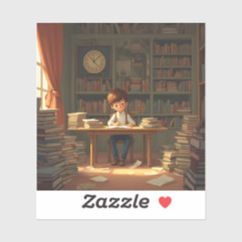 Investing In Myself - Square Vinyl Klistermärken