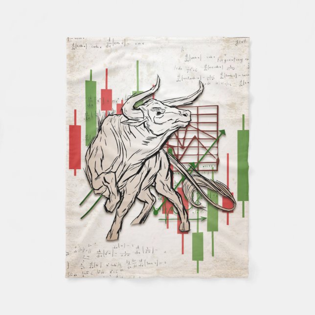 Investor Bears And Bulls Market Fleecefilt (Framsidan)