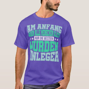 Investor Capitalist Lagrar marknadsandelar Investo T Shirt
