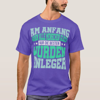 Investor Capitalist Lagrar marknadsandelar Investo T Shirt