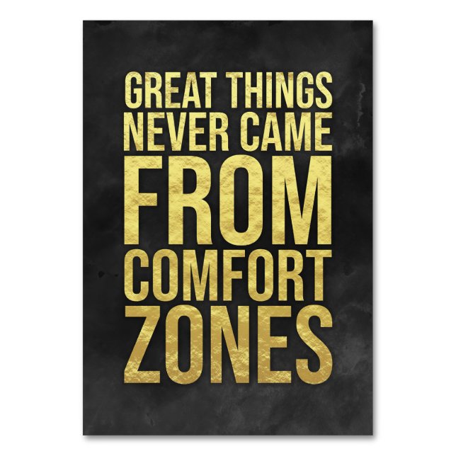 Investor Comfort Zones Bordsnummer (Framsidan)