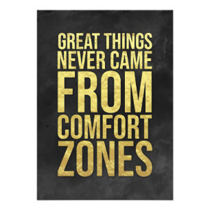 Investor Comfort Zones Fototryck
