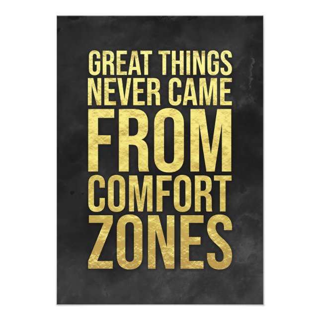 Investor Comfort Zones Fototryck (Framsidan)