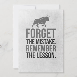 Investor Glöm misstaget Inbjudningar