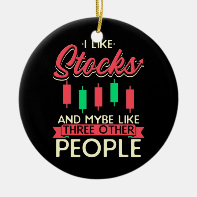 Investor I gillar Lagrar Julgransprydnad Keramik (Framsidan)