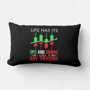 Investor jag kallar det Day Trading Lumbarkudde