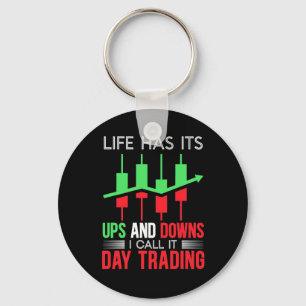 Investor jag kallar det Day Trading Nyckelring