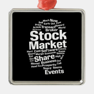 Investor Lagrar Market Ord Head Julgransprydnad Metall