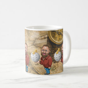 Investor’s Mindset: Man med pengar och handel Kaffemugg