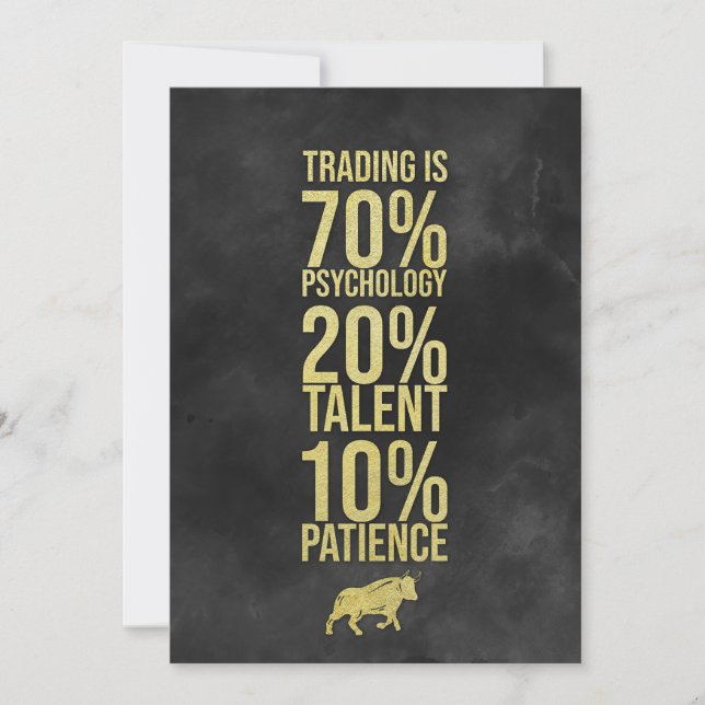 Investor Trading Talang Tålamod Tack Kort (Framsida)