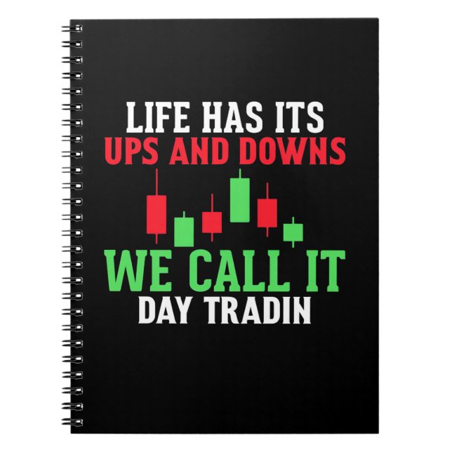 Investor vi kallar det Day Trading Anteckningsbok (Framsidan)