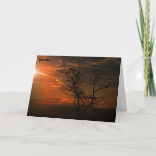 Invictus Dikt, A Will att Överleva Kort