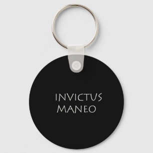 Invictus maneo nyckelring