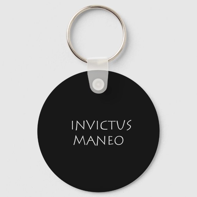 Invictus maneo nyckelring (Framsida)