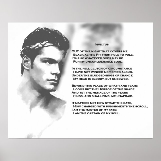 Invictus Poster (Framsidan)