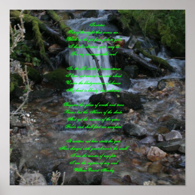 Invictus Poster (Framsidan)