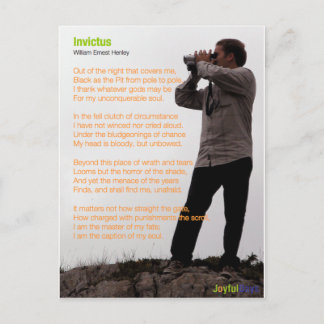 Invictus Vykort