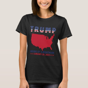 Invigning 2025 Trump Val Slutet på en ärr T Shirt