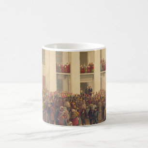 Invigning av den Jefferson Davis Kaffemugg
