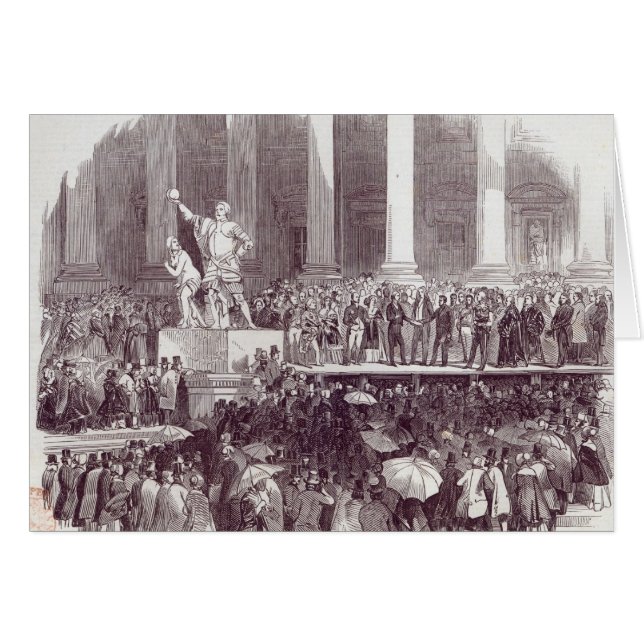 Invigning av presidenten Polk: Eden Hälsningskort (Framsidan Horizontal)