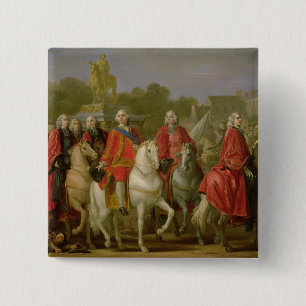 Invigning av stället Louis XV Knapp