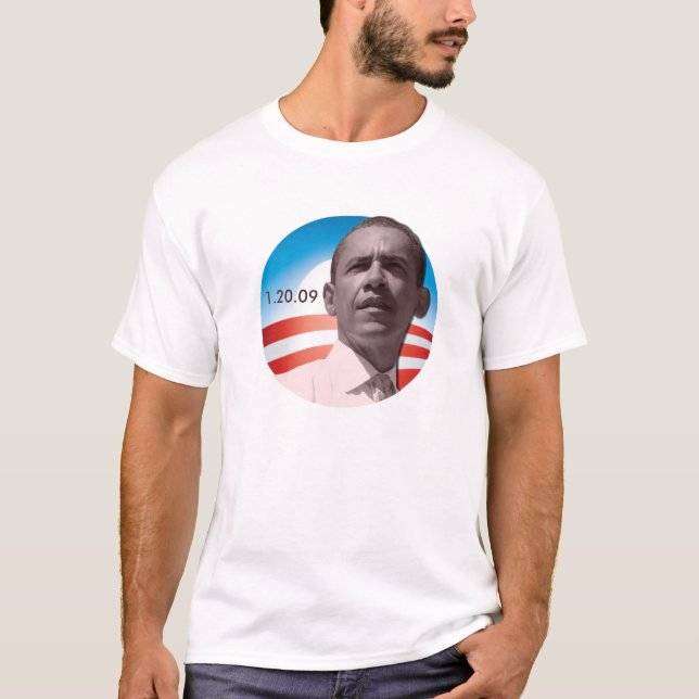 Invigningdag 1.20.09 - samlare objekt! tee shirt (Framsida)